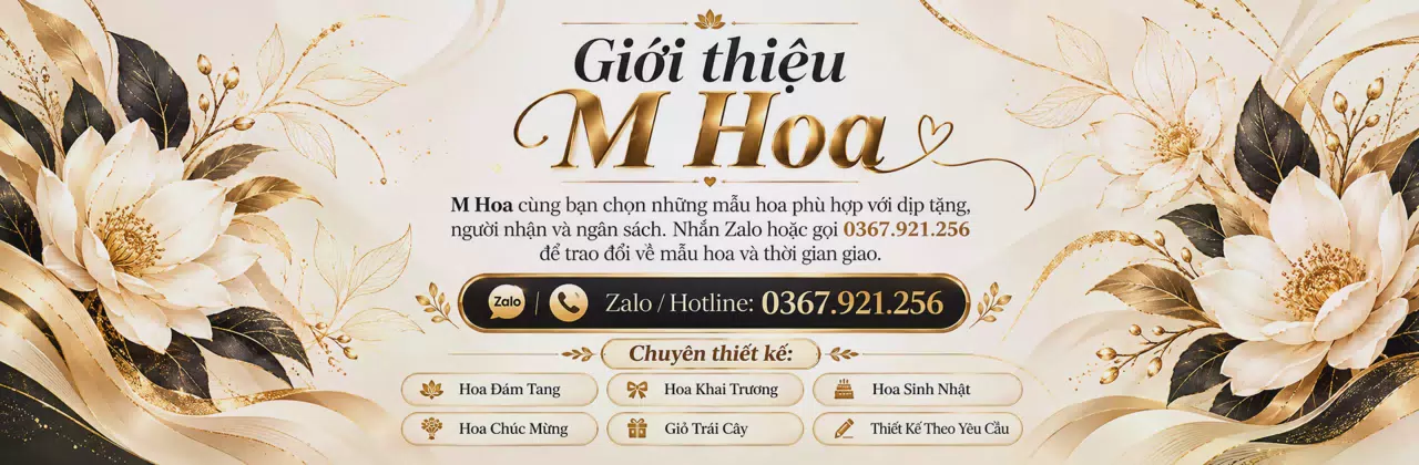 Ảnh bìa Shop hoa tươi Phường Nghĩa Lộ Quảng Ngãi - Chọn hoa vừa ý, gửi trao tận tâm